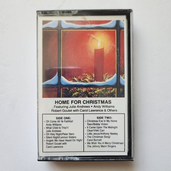 Home For Christmas Cassette Tape Featuring Julie Andrews & Andy Williams Total P - Picture 1 of 5